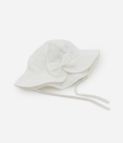 Sombrero Infantil con Moña y Textura - Talle único