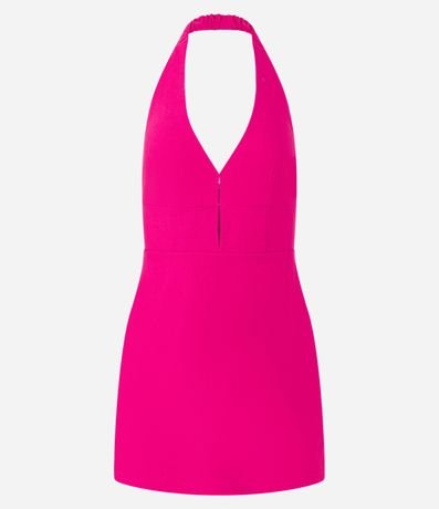 Enterito Frente Única en Bengalina con Escote V 5