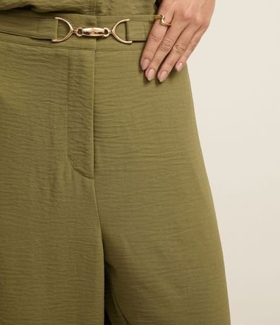 Pantalón Carrot Airflow con Cintura Elástica y Adorno Metalizado 4