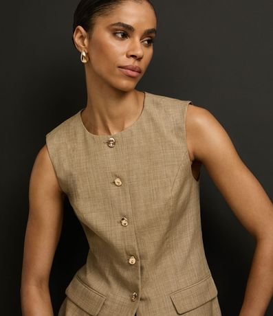 Short Pollera Sastrería con Pliegues Delanteros 7