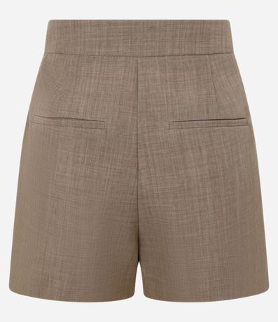 Short Pollera Sastrería con Pliegues Delanteros 9