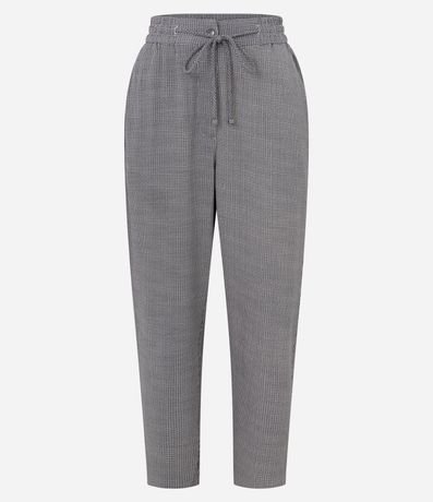 Pantalón en Crepé con Estampado Geométrico 5