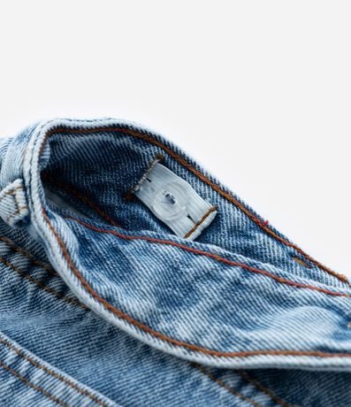 Pantalón Balloon Infantil en Jeans con Bordado de Cerezas - Talle 5 a 14 años 6