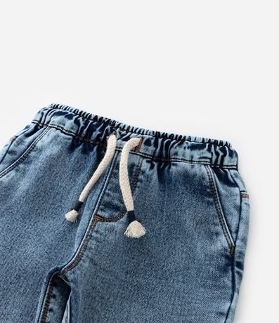 Pantalón Jogger Infantil en Jeans con Cintura Elástica - Talle 1 a 5 años 6