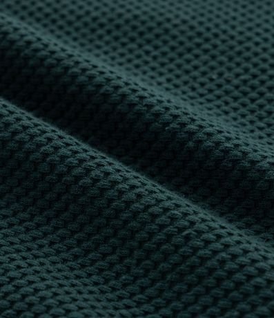 Buzo Infantil en Algodón Texturizado con Lettering - Talle 5 a 14 años 4