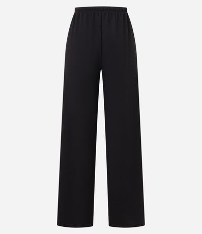 Pantalón Flare Acanalada con Lazo en la Cintura 8