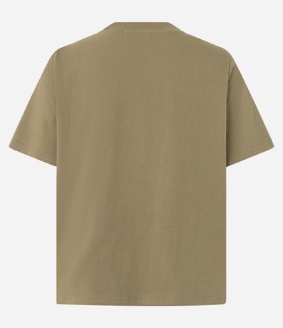 Blusa en Algodón con Flores de Strass 7