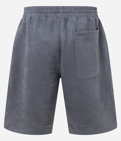 Bermuda Baggy en Gamuza con Detalles en Recortes 7