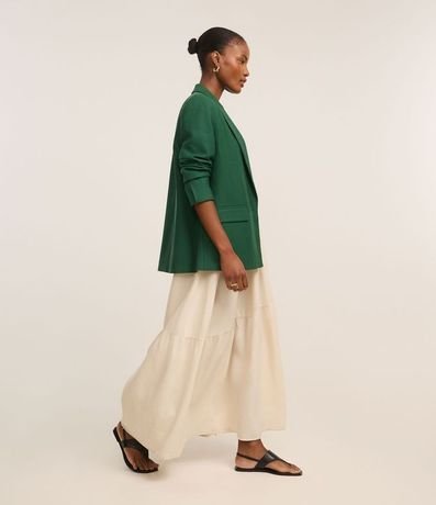 Vestido Midi en Viscolino con Breteles Finos 4