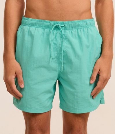 Bermuda Básica en Microfibra con Cintura Elástica y Cordón 2