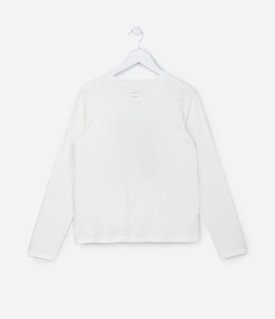 Remera Infantil con Estampa Carpincho Capyccino - Talle 5 a 14 años 2