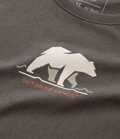 Remera Infantil con Estampa Oso - Talle 5 a 14 años 5
