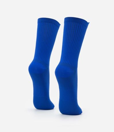 Media Caña Larga Deportiva en Poliamida con Compresión 3