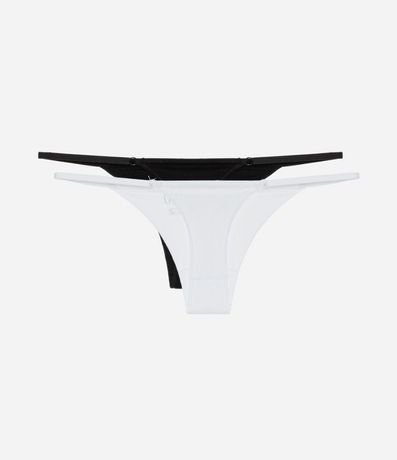 Kit 02 Bombachas Colaless Hilo Seamless 2