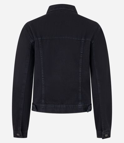 Campera Trucker Básica en Sarga con Botones 2