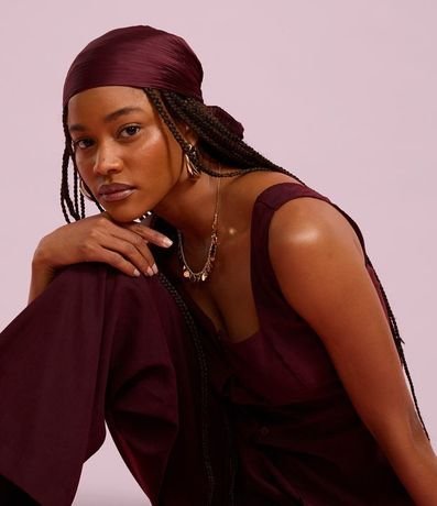 Blusa Chaleco en Cupro con Botones Delanteros 5