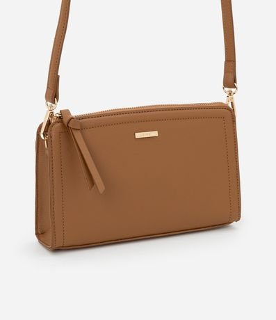 Cartera Transversal Pequeña con Detalles en Metal