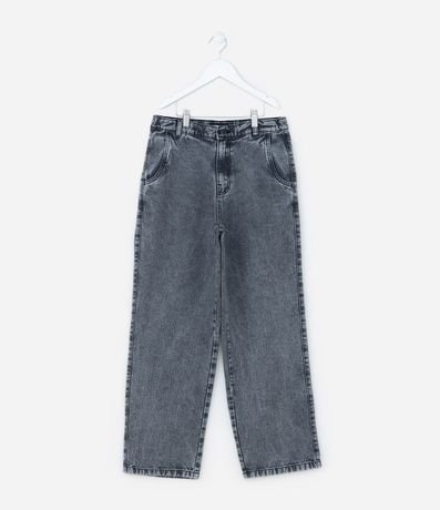 Pantalón Baggy Infantil en Jeans - Talle 7 a 14 años