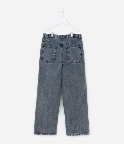 Pantalón Baggy Infantil en Jeans - Talle 7 a 14 años 2