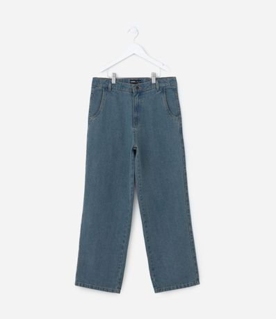 Pantalón Baggy Infantil en Jeans - Talle 7 a 14 años