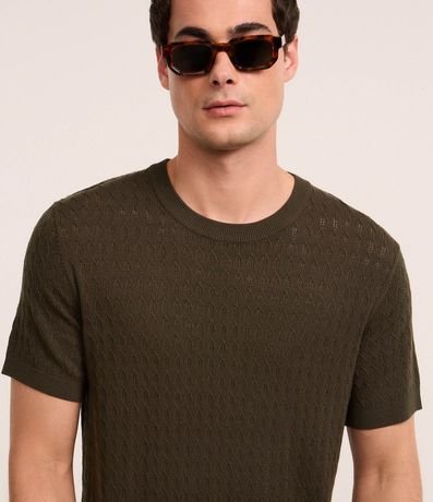 Remera en Viscosa con Textura Zig Zag 5