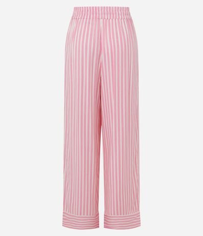 Pantalón Recto Fluida en Cambraia con Rayas verticales 6