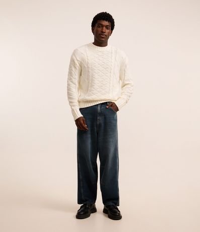 Pantalón Skater Dirty en Jeans con Recortes