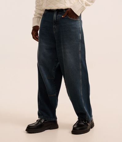 Pantalón Skater Dirty en Jeans con Recortes 2