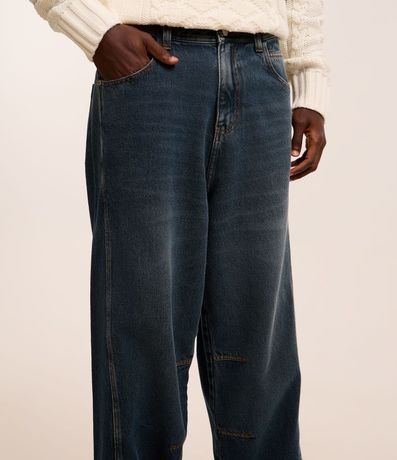 Pantalón Skater Dirty en Jeans con Recortes 3