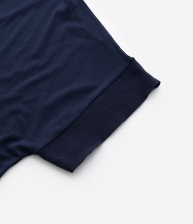 Blusa en Crepé con Escote V en Punto Curve & Plus Size 6