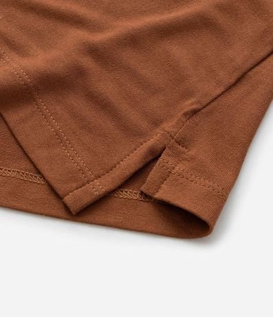 Blusa en Crepé con Escote V en Punto Curve & Plus Size 6