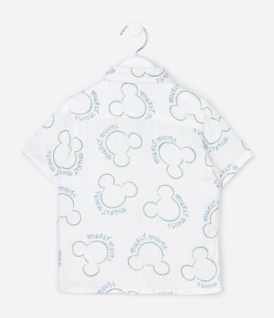 Camisa Infantil con Icono de Repetición Mickey - Talle 1 a 6 años 3