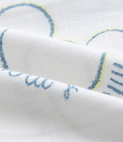 Camisa Infantil con Icono de Repetición Mickey - Talle 1 a 6 años 4