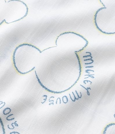 Camisa Infantil con Icono de Repetición Mickey - Talle 1 a 6 años 5