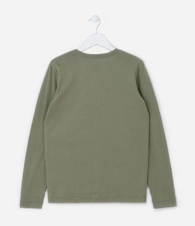 Remera Infantil con Estampa Paisaje - Talle 5 a 14 años 2