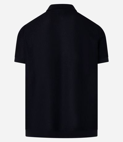 Camisa Polo Regular en Algodón con Textura 7