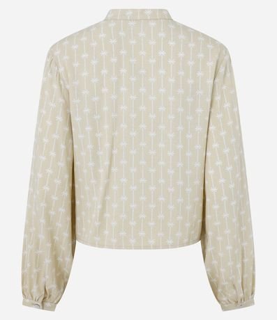 Camisa en Viscosa con Cuello Padre y Botones 6