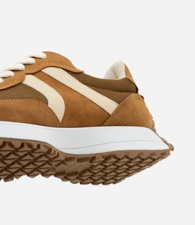 Championes Jogging en PU con Recortes Contrastantes 3