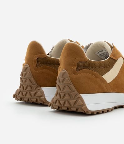 Championes Jogging en PU con Recortes Contrastantes 5