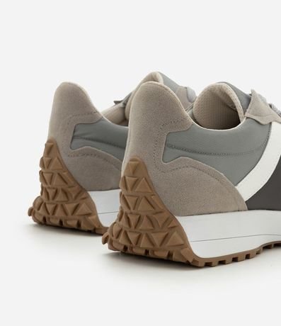 Championes Jogging en PU con Recortes Contrastantes 5