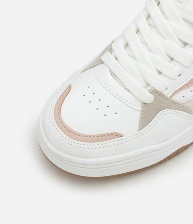 Championes en PU con Lazo en Cordón y Suela Caixa 3