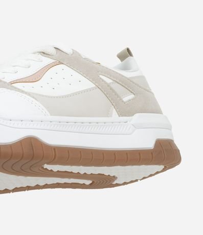 Championes en PU con Lazo en Cordón y Suela Caixa 4