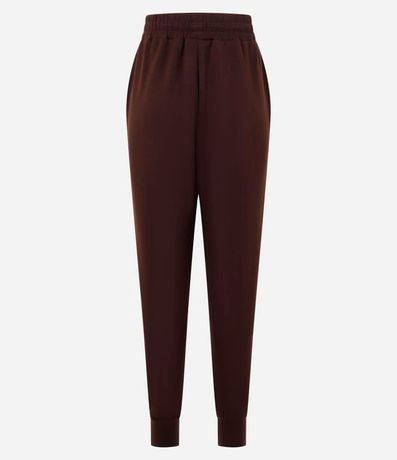Pantalón Jogger Deportivo en Microfibra con Cintura Elástica 6