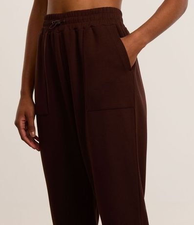 Pantalón Jogger Deportivo en Microfibra con Cintura Elástica 3