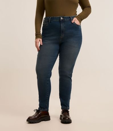 Pantalón Skinny en Jeans con Elastano y Lavado Dirty Curve & Plus Size 2