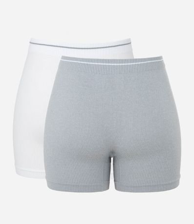 Kit 02 Bombachas Boyshort en Microfibra sin Costura 2