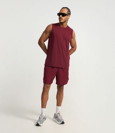 Musculosa Deportiva con Tecnologia Dry con Estampa Lettering There's No Finish Line Texturizada 6