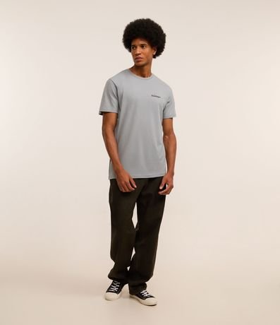 Remera Comfort en Algodón con Estampa Lettering La Boutique 3