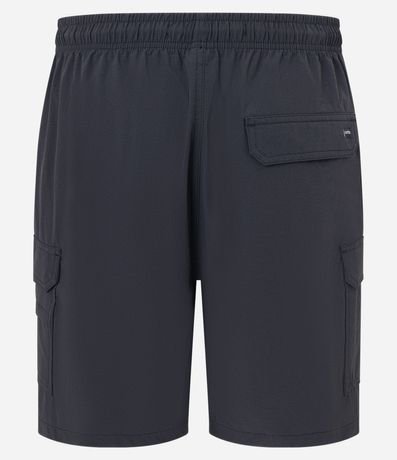 Bermuda en Poliamida con Bolsillo Cargo 7