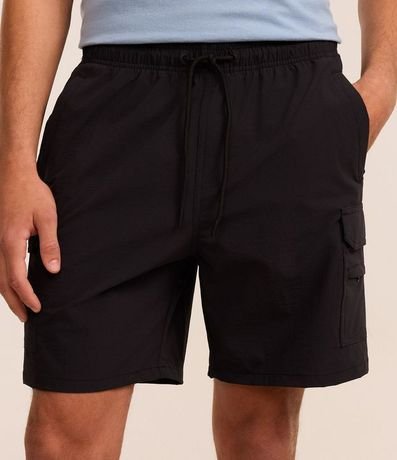 Bermuda en Poliamida con Bolsillo Cargo 2